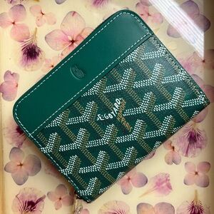 Goyard Green Matignon PM Wallet